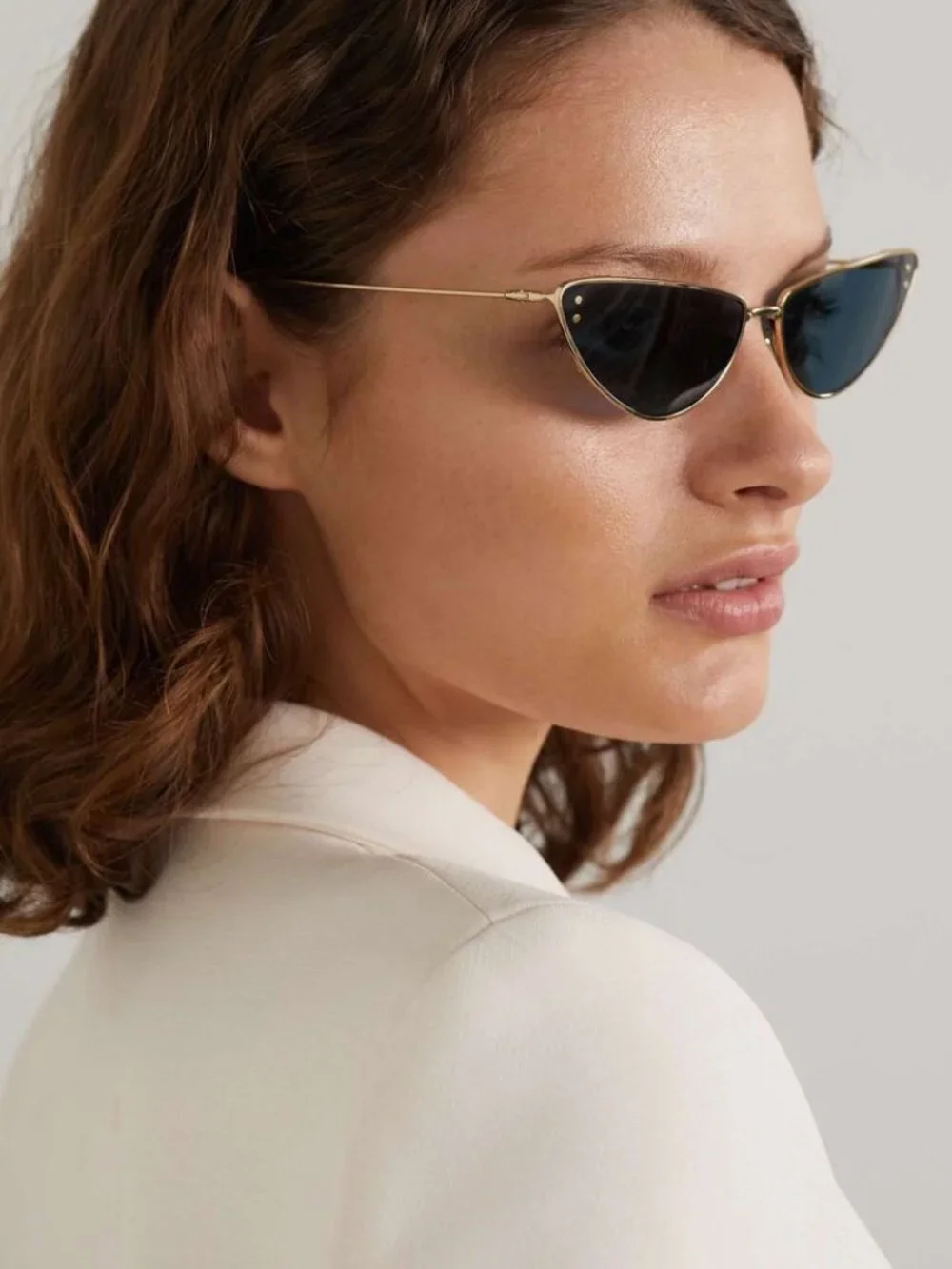 Dior MISSDIOR B1U B0B0 Cat Eye Sunglasses – Gold / Blue